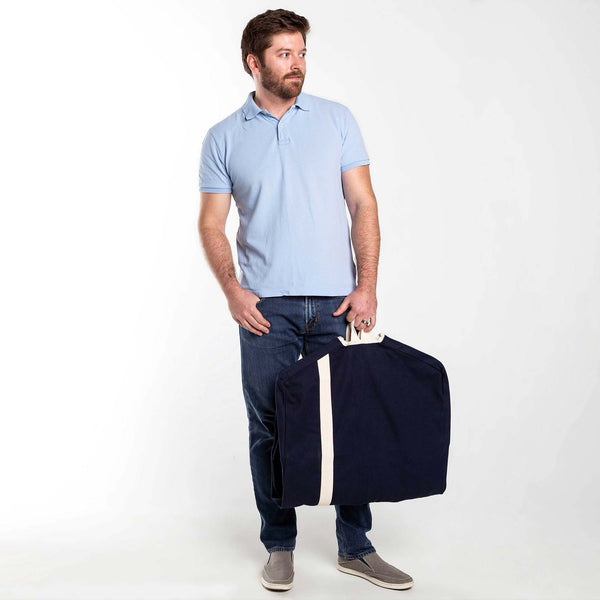 Personalized Canvas Garment Bag- In Studio Only