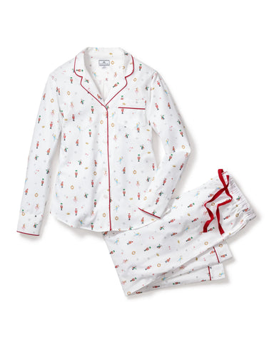 PRE-ORDER Monogrammed Women's Twill Pajama Set in A Night at the Nutcracker