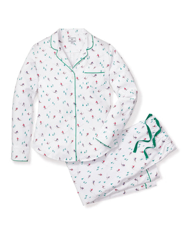 PRE-ORDER Monogrammed Women's Flannel Pajama Set in Apres Ski