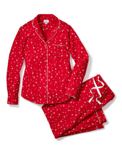 PRE-ORDER Monogrammed Women's Flannel Pajama Set in Starry Night