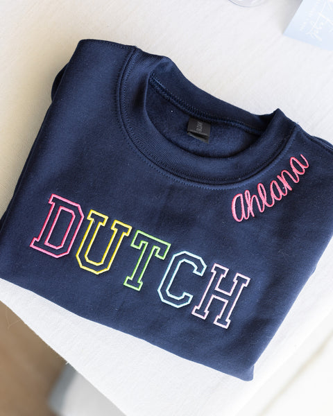 Rainbow Dutch Sweatshirt