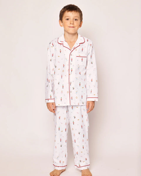 PRE-ORDER Monogrammed Kid's Twill Pajama Set in A Night at the Nutcracker