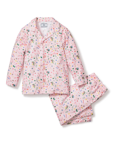 PRE-ORDER Monogrammed Kid's Twill Pajama Set in Holiday Sweets