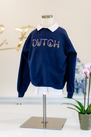 Tulip Letter Personalized Sweatshirt