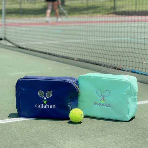 Tennis Personalized Oversized Puffy Bag