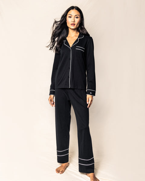 Monogrammed Luxe Pima Women's Pajama Set