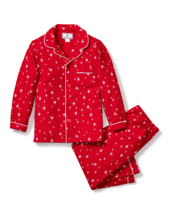 PRE-ORDER Monogrammed Kid's Flannel Pajama Set in Starry Night