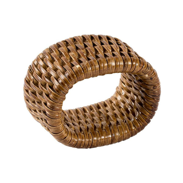 Rattan Napkin Rings - Set of 4