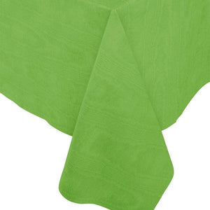 Moire Paper Table Cover - Lime Green