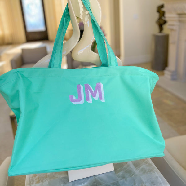 Personalized Monogram Giant Tote