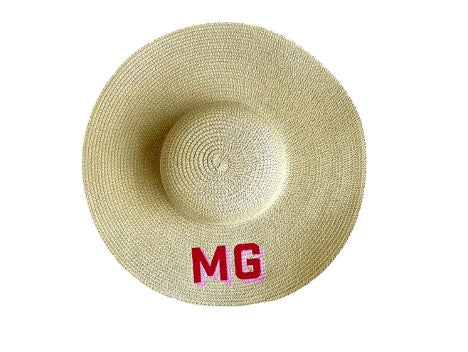 Personalized Monogram Beach Hat